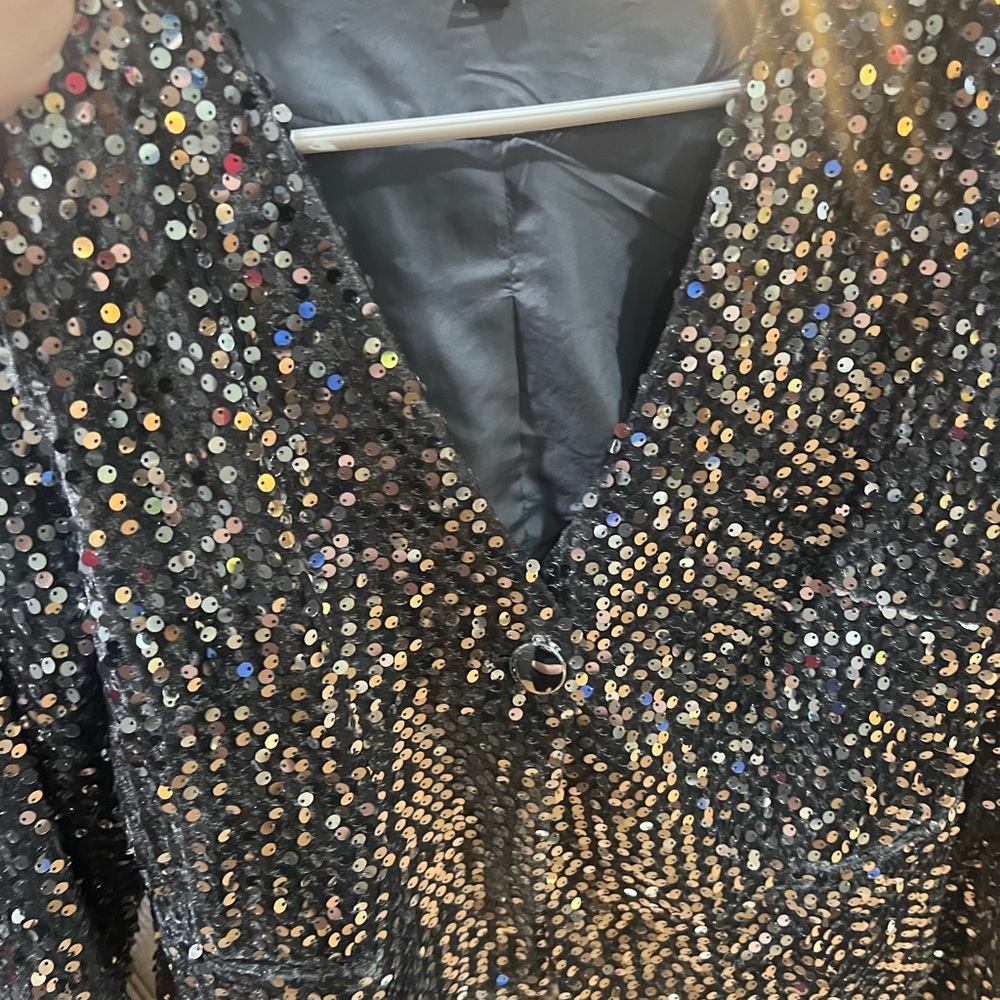 Mod X sequins silver jacket - Picture 3 of 6